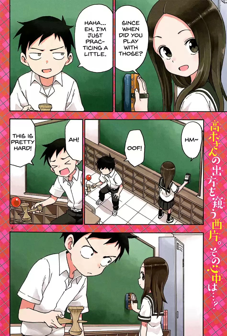 Karakai Jouzu no Takagi-san Ch.65