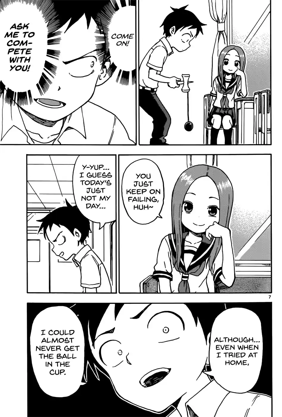 Karakai Jouzu no Takagi-san Ch.65