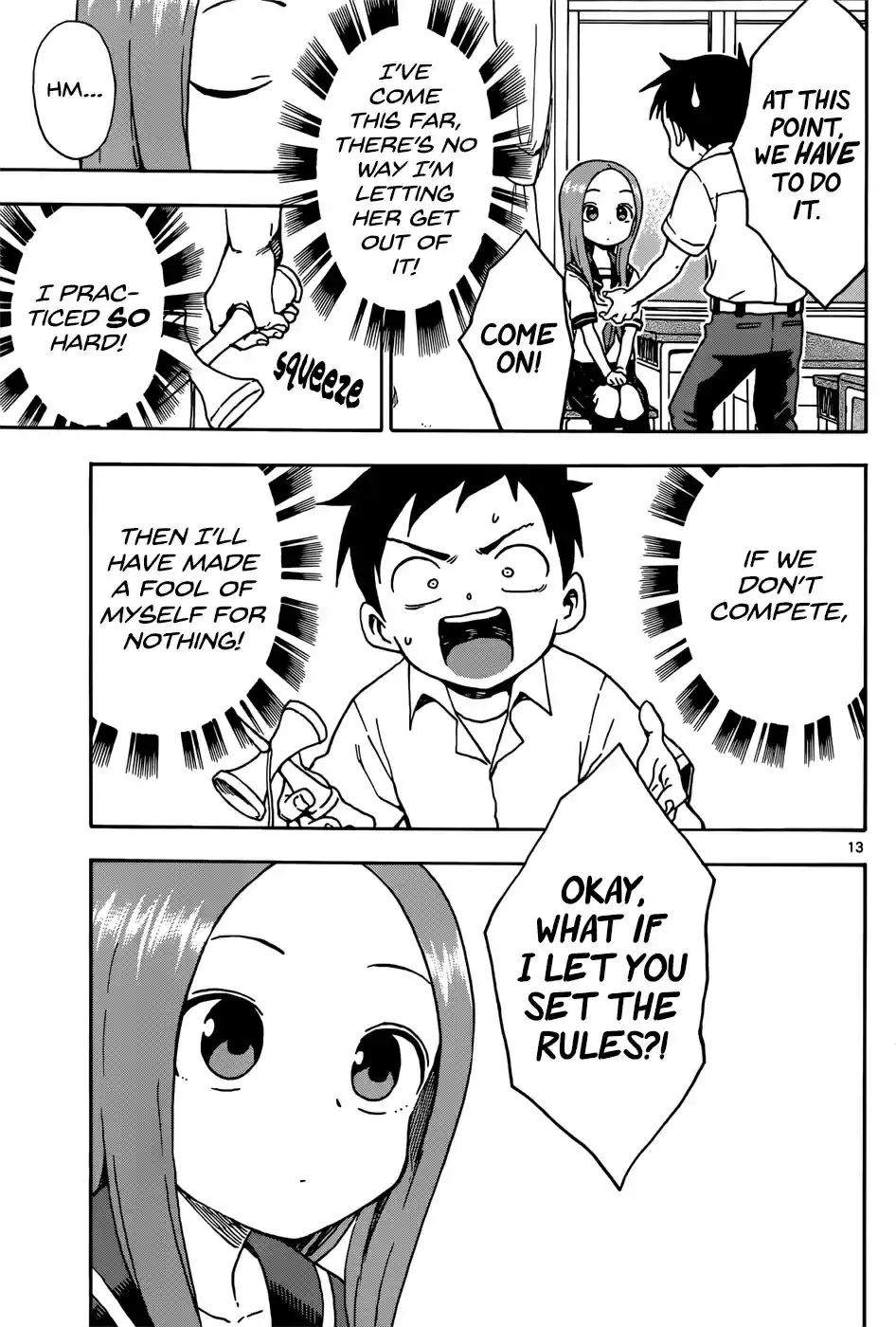 Karakai Jouzu no Takagi-san Ch.65
