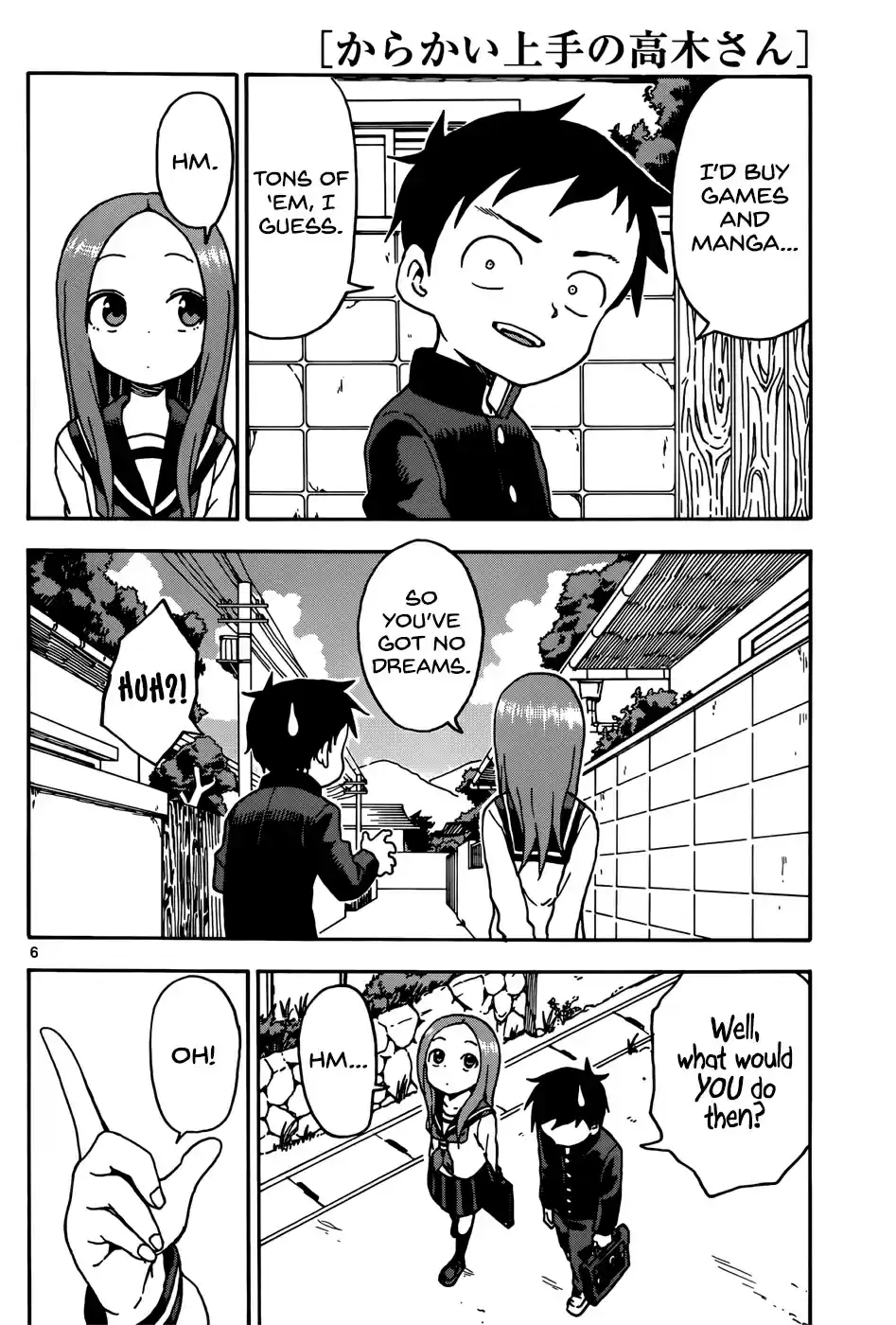 Karakai Jouzu no Takagi-san Ch.66