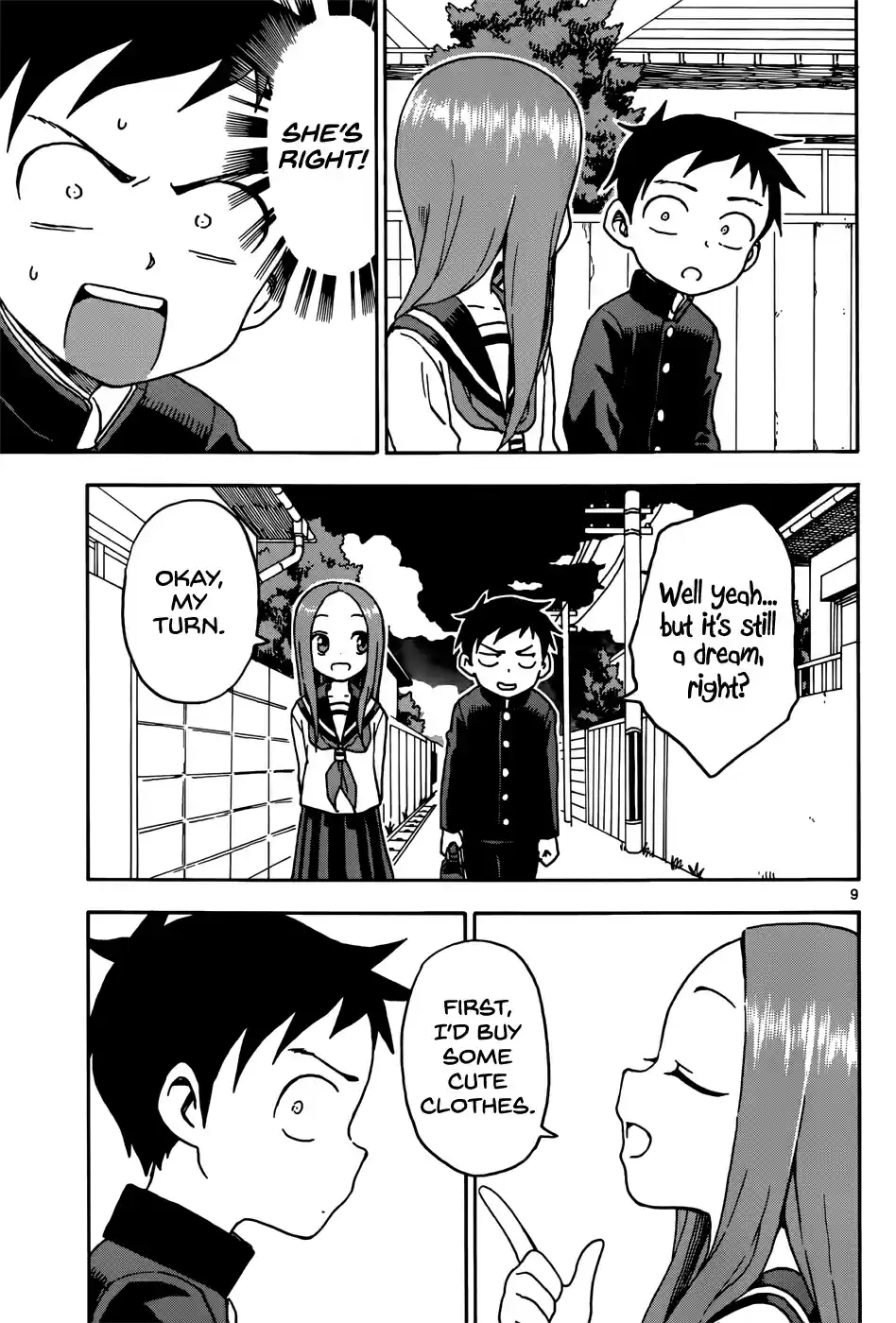 Karakai Jouzu no Takagi-san Ch.66