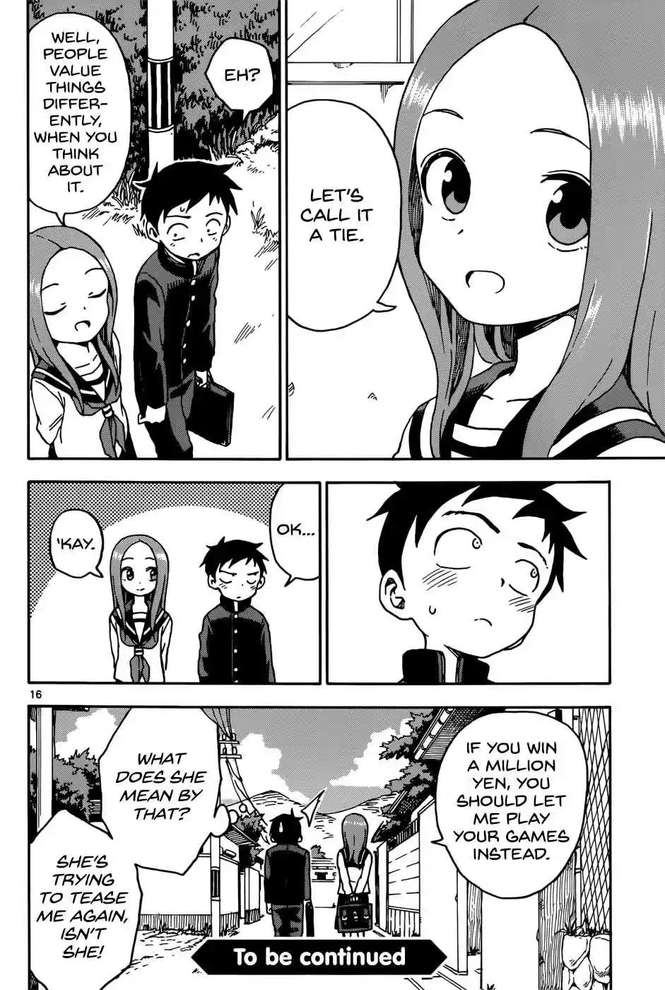 Karakai Jouzu no Takagi-san Ch.66