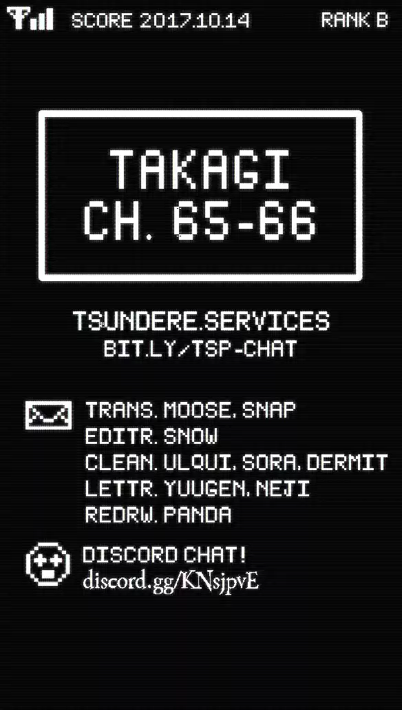 Karakai Jouzu no Takagi-san Ch.66