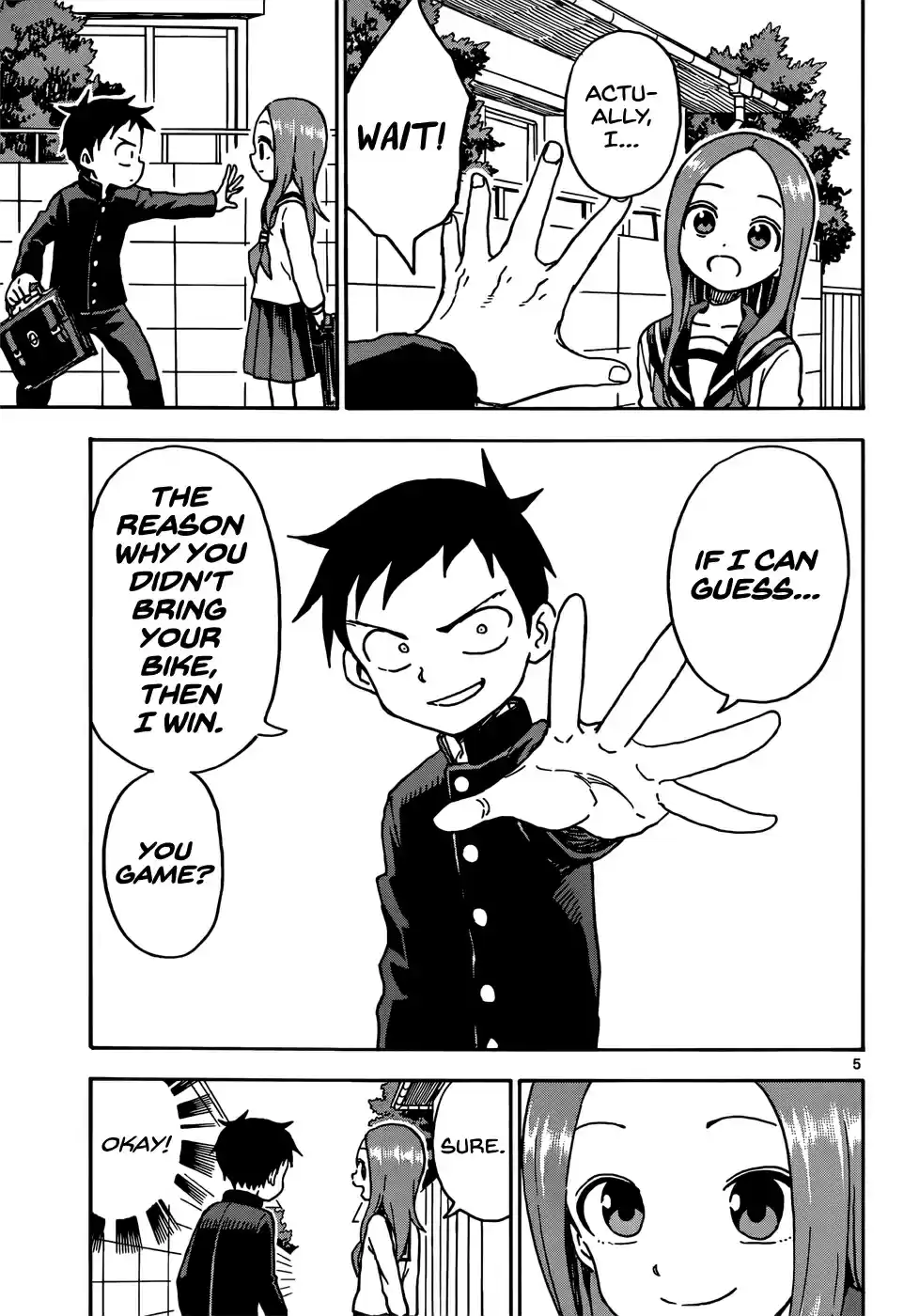 Karakai Jouzu no Takagi-san Ch.67