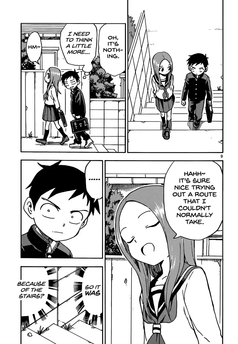 Karakai Jouzu no Takagi-san Ch.67