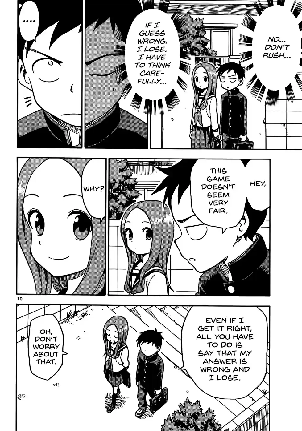 Karakai Jouzu no Takagi-san Ch.67