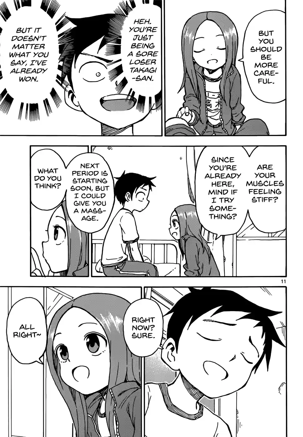 Karakai Jouzu no Takagi-san Ch.68