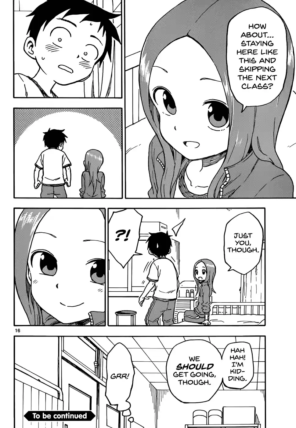 Karakai Jouzu no Takagi-san Ch.68