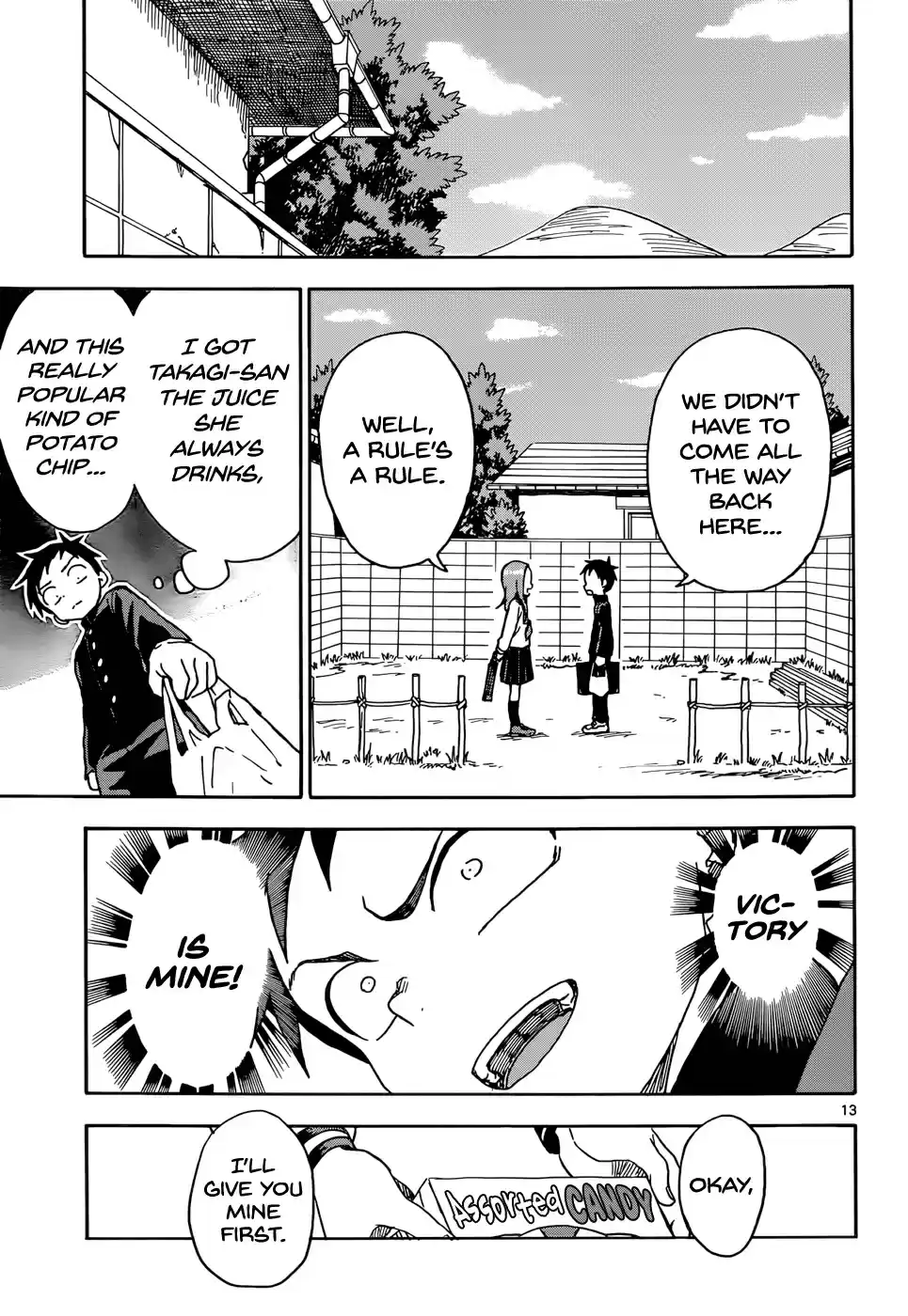 Karakai Jouzu no Takagi-san Ch.70