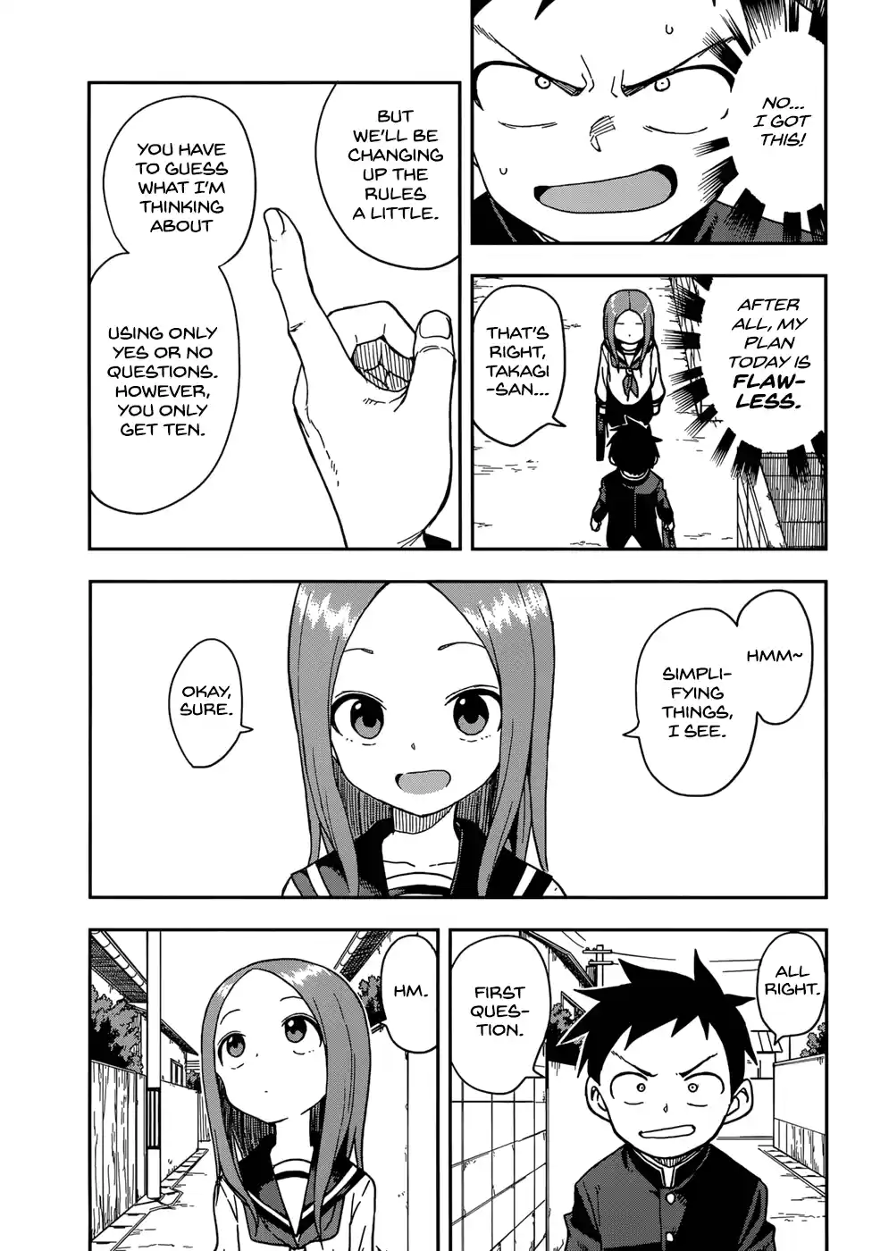 Karakai Jouzu No Takagi-San Chapter 143