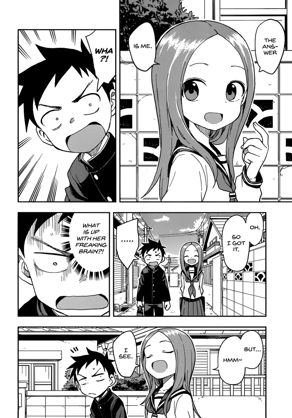 Karakai Jouzu No Takagi-San Chapter 143