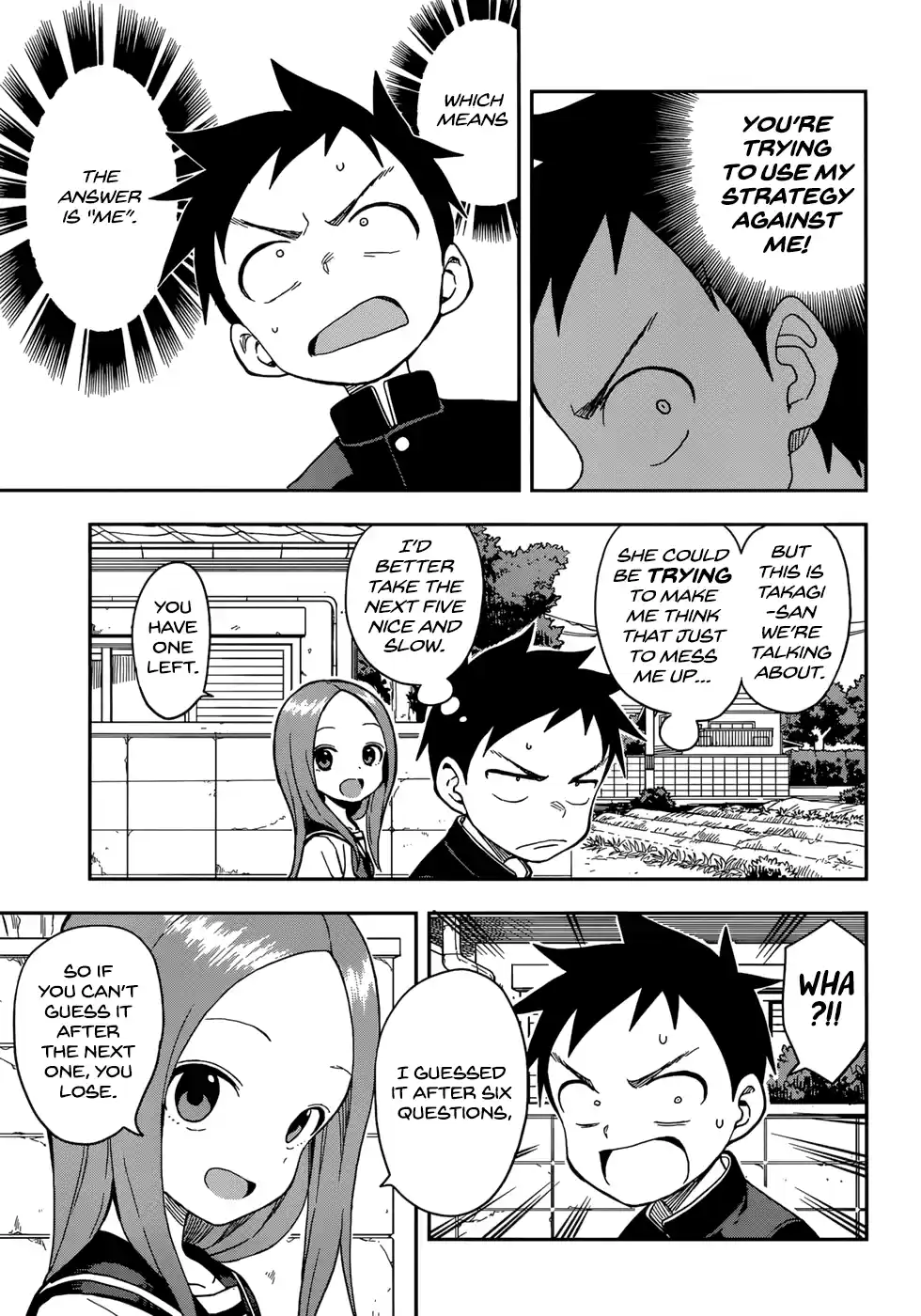 Karakai Jouzu No Takagi-San Chapter 143