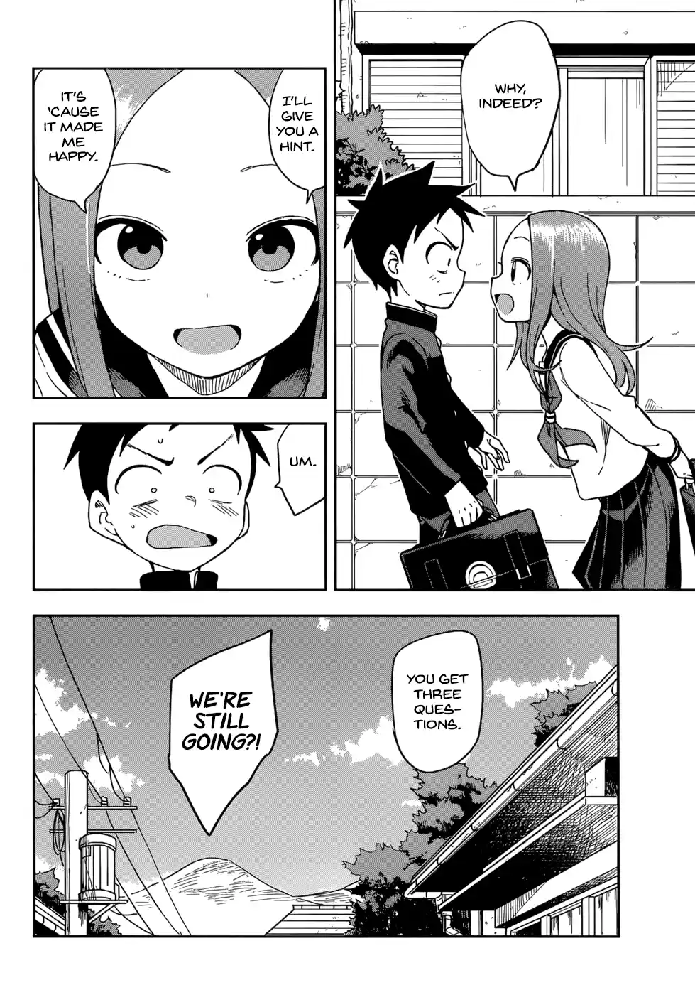 Karakai Jouzu No Takagi-San Chapter 143