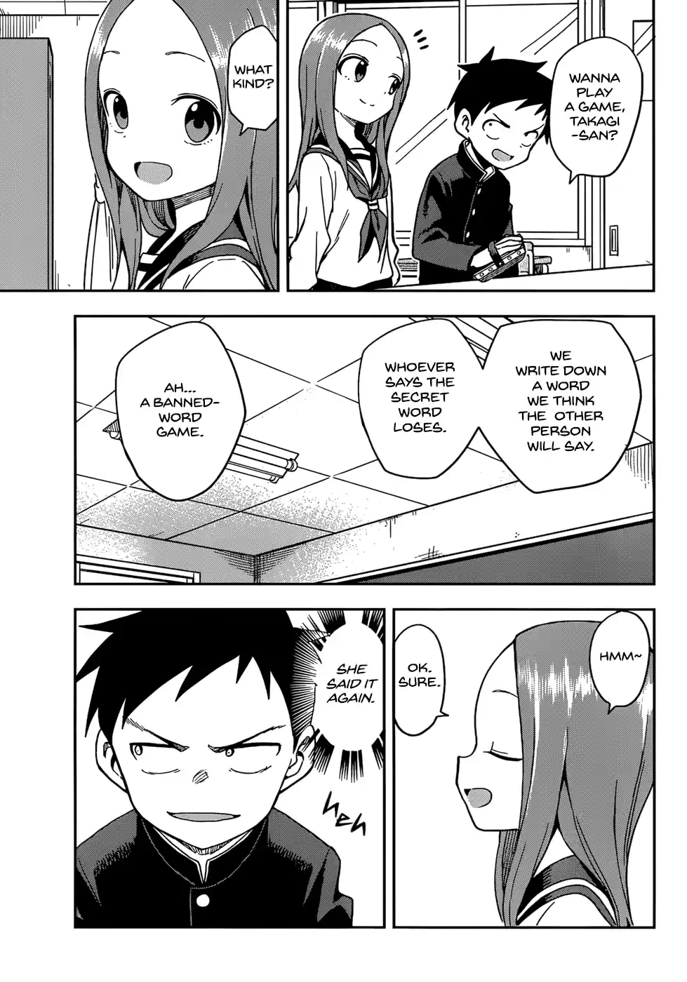 Karakai Jouzu No Takagi-San Chapter 144