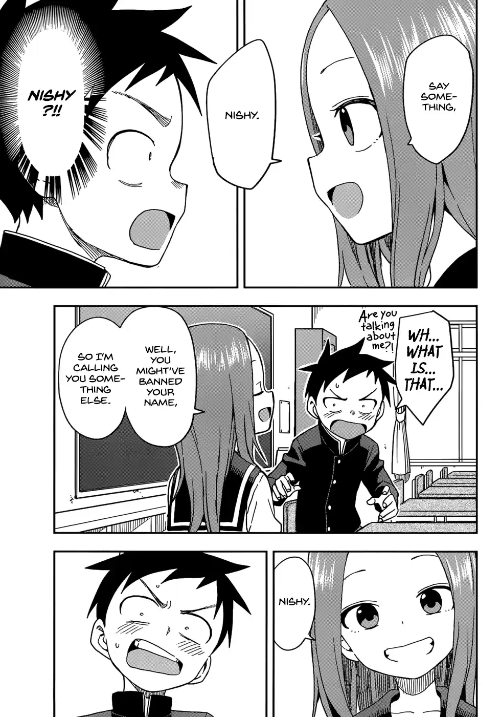 Karakai Jouzu No Takagi-San Chapter 144