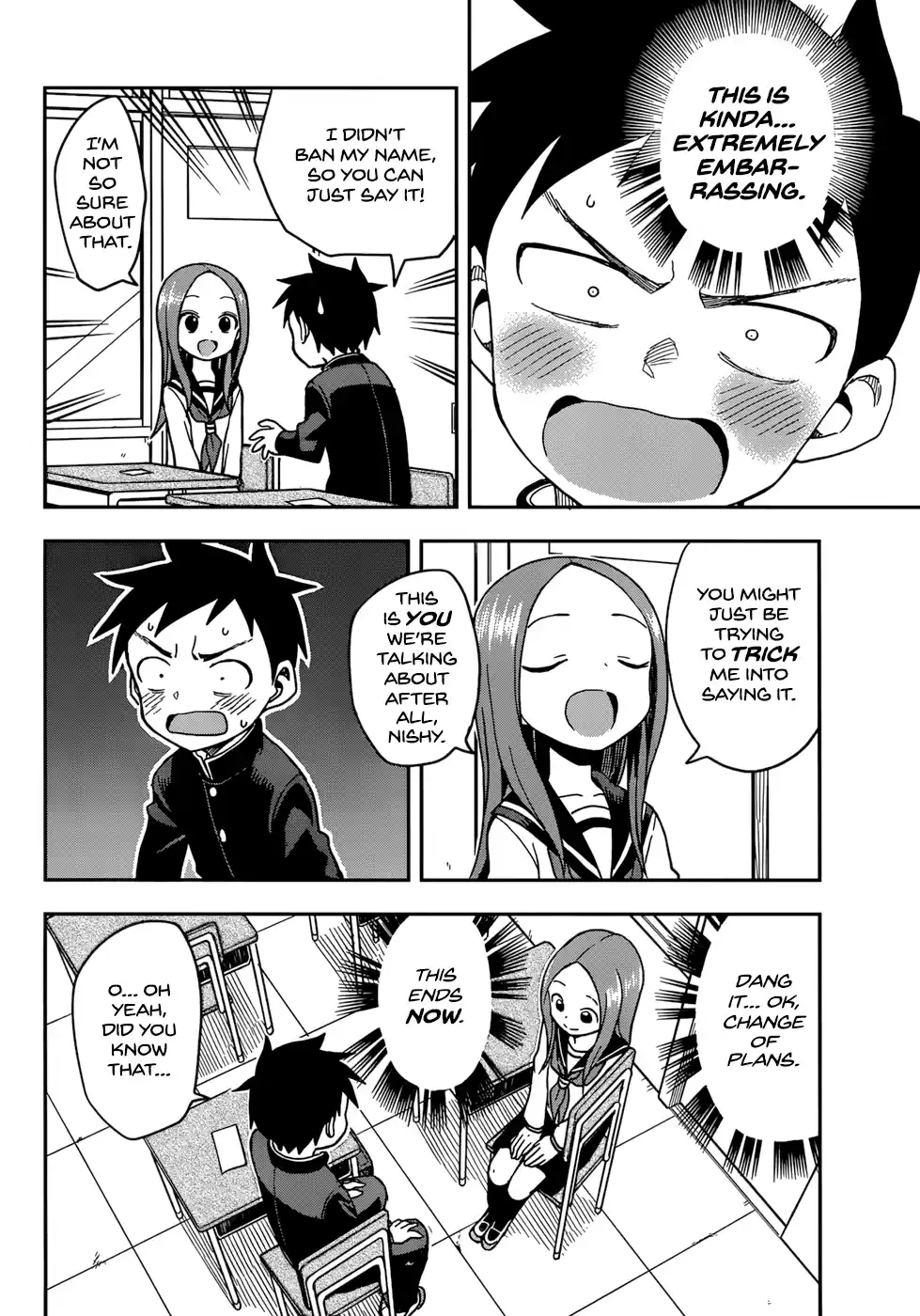 Karakai Jouzu No Takagi-San Chapter 144