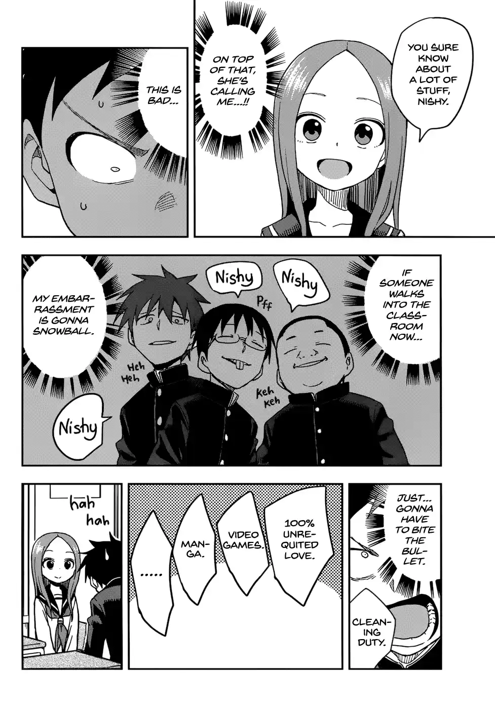 Karakai Jouzu No Takagi-San Chapter 144