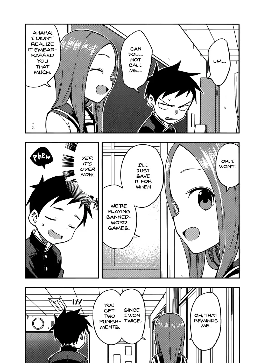 Karakai Jouzu No Takagi-San Chapter 144