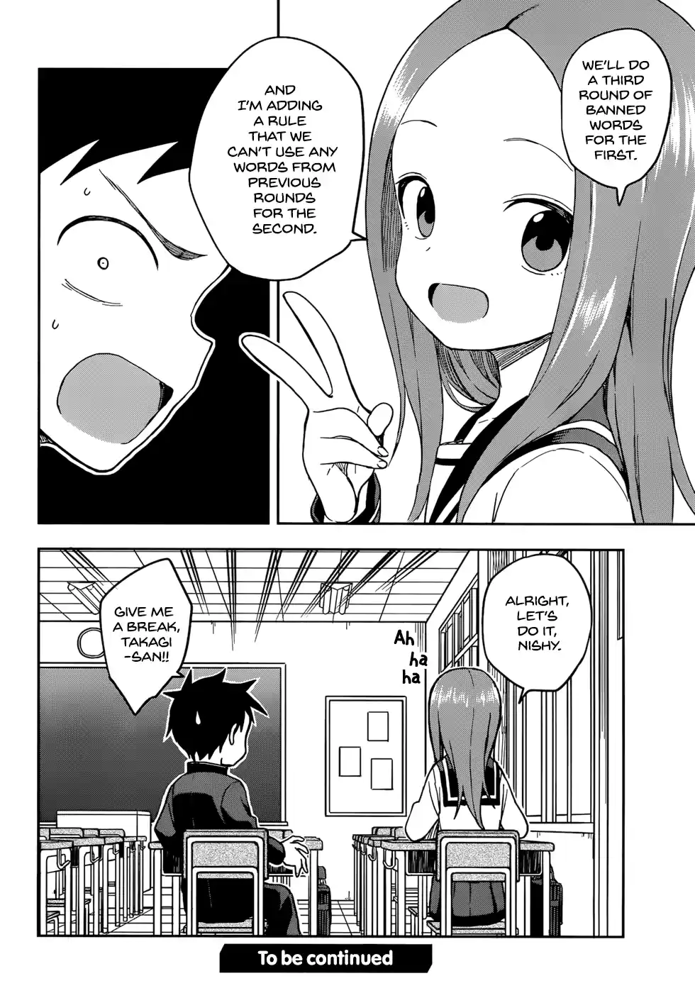 Karakai Jouzu No Takagi-San Chapter 144