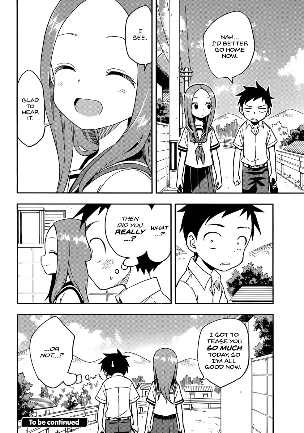 Karakai Jouzu No Takagi-San Chapter 147