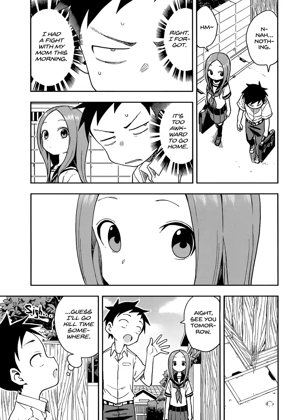 Karakai Jouzu No Takagi-San Chapter 147