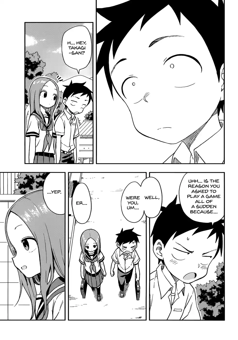 Karakai Jouzu No Takagi-San Chapter 147
