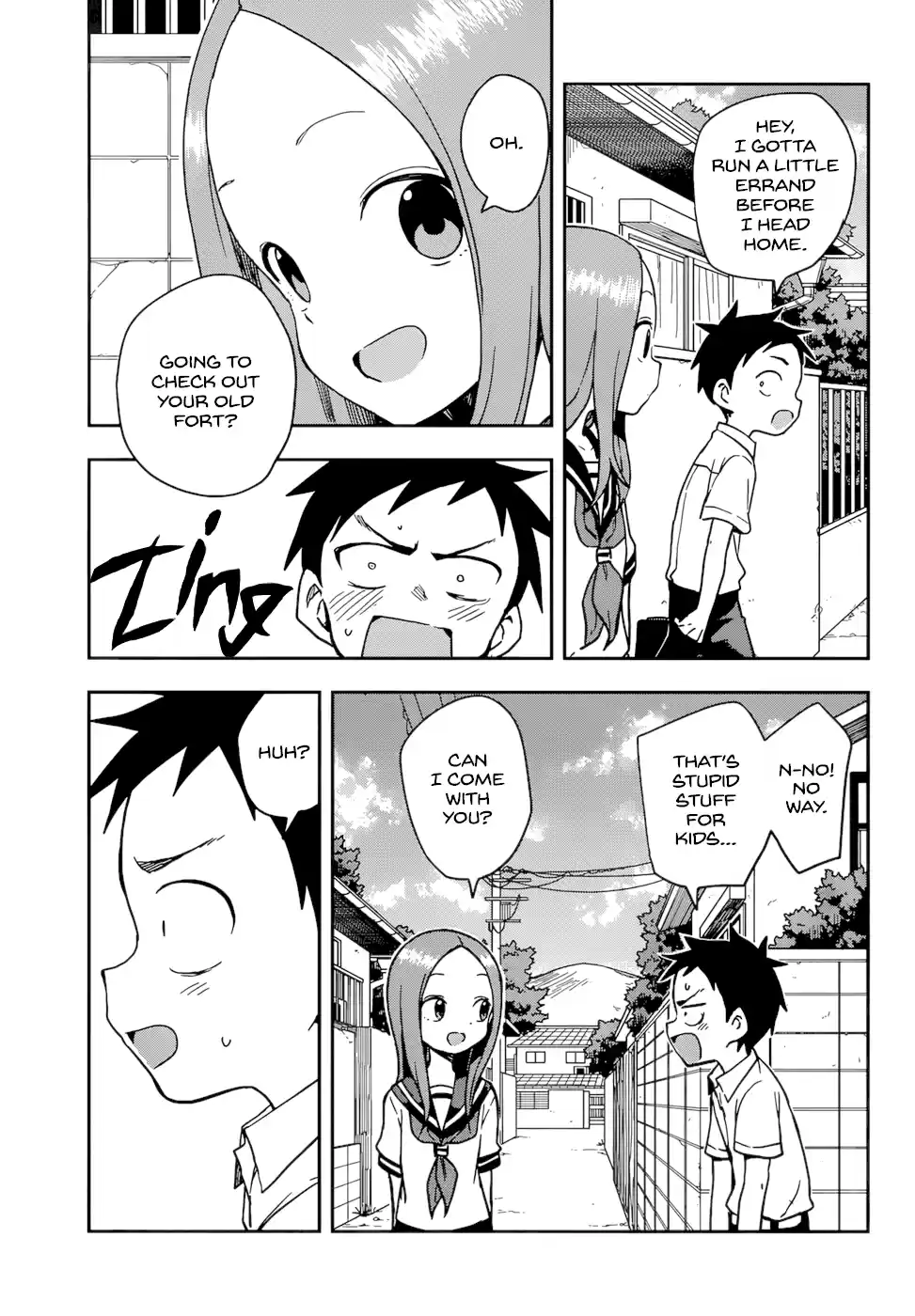 Karakai Jouzu No Takagi-San Chapter 150