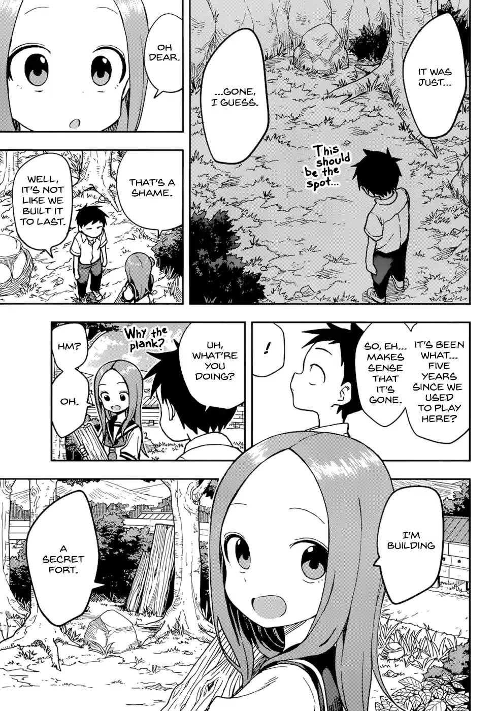 Karakai Jouzu No Takagi-San Chapter 150