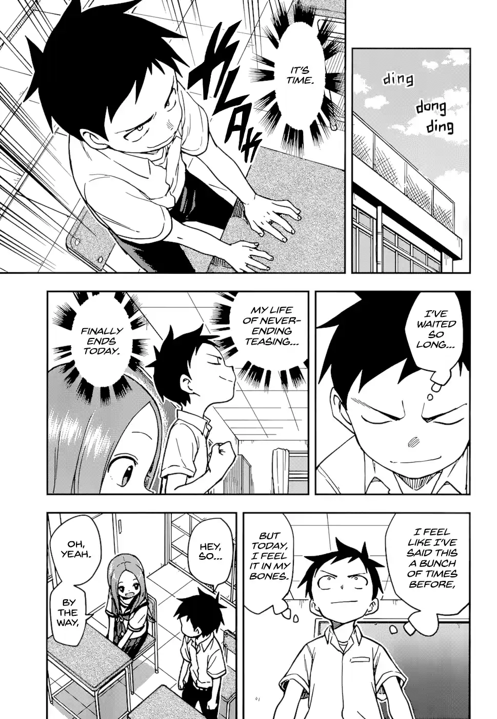 Karakai Jouzu No Takagi-San Chapter 151