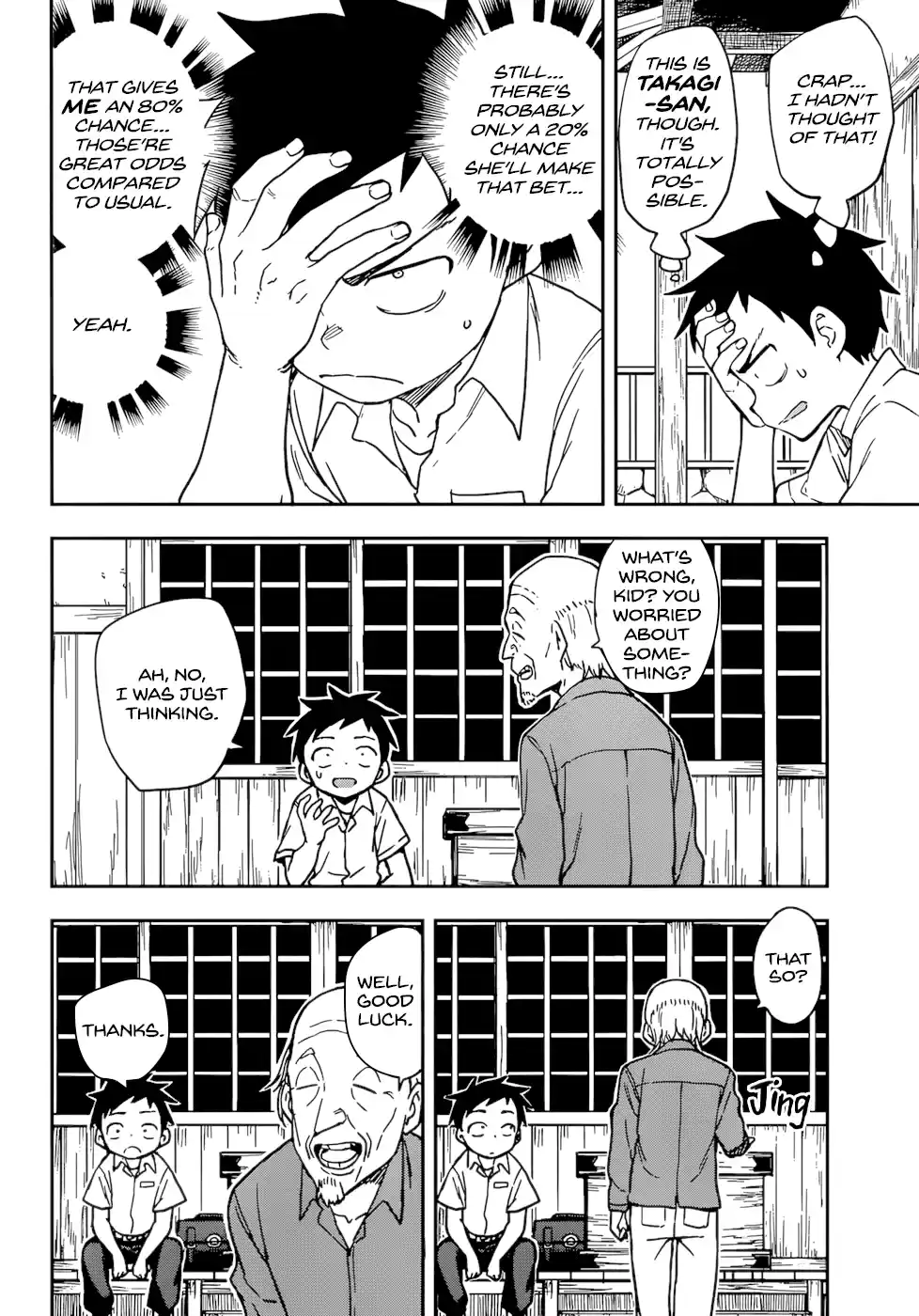 Karakai Jouzu No Takagi-San Chapter 151