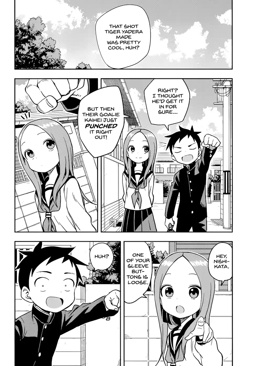 Karakai Jouzu No Takagi-San Chapter 152