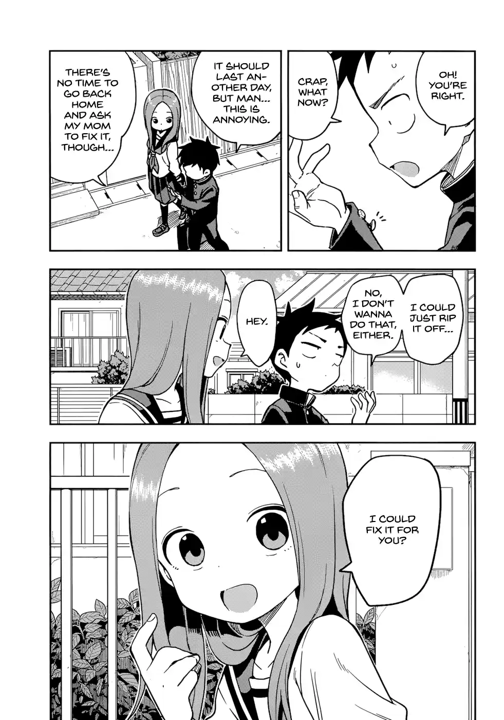 Karakai Jouzu No Takagi-San Chapter 152