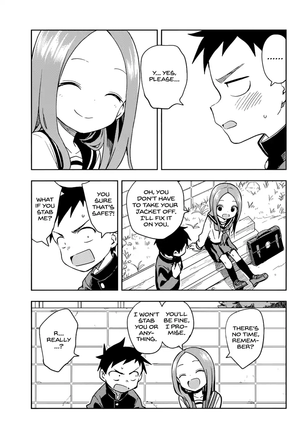 Karakai Jouzu No Takagi-San Chapter 152