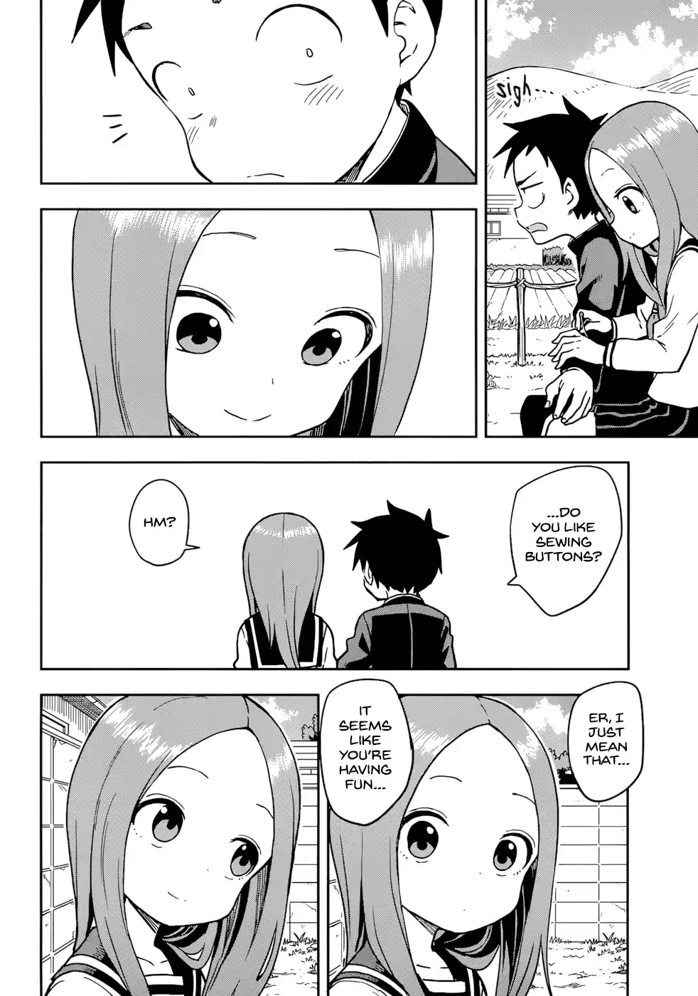 Karakai Jouzu No Takagi-San Chapter 152