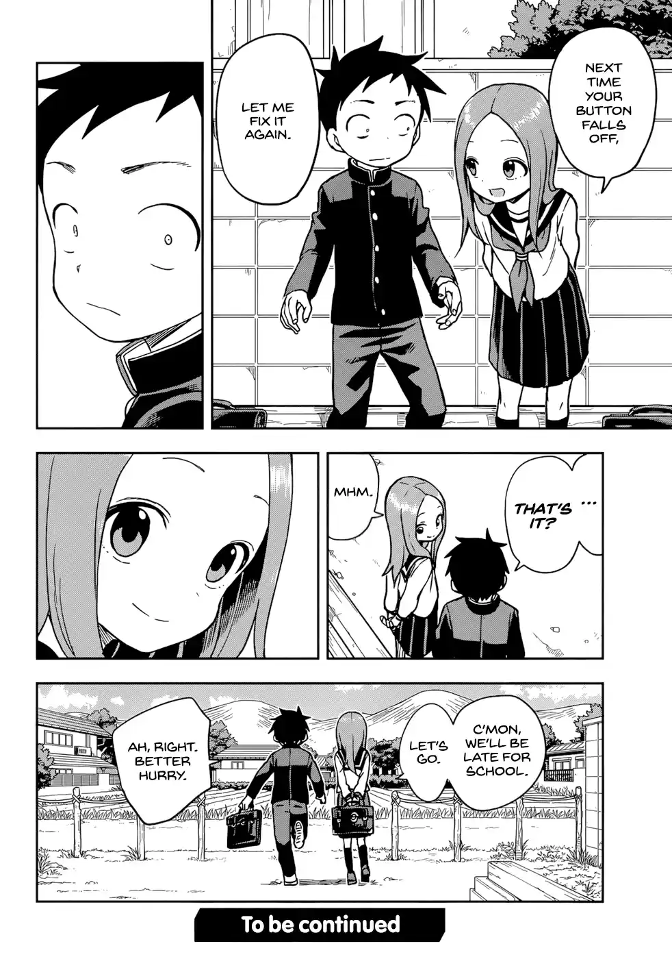 Karakai Jouzu No Takagi-San Chapter 152