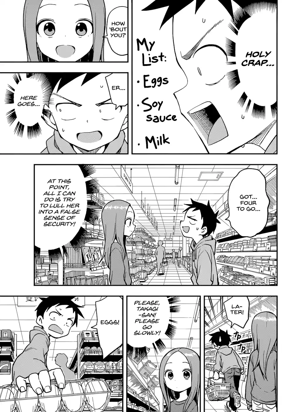 Karakai Jouzu No Takagi-San Chapter 153