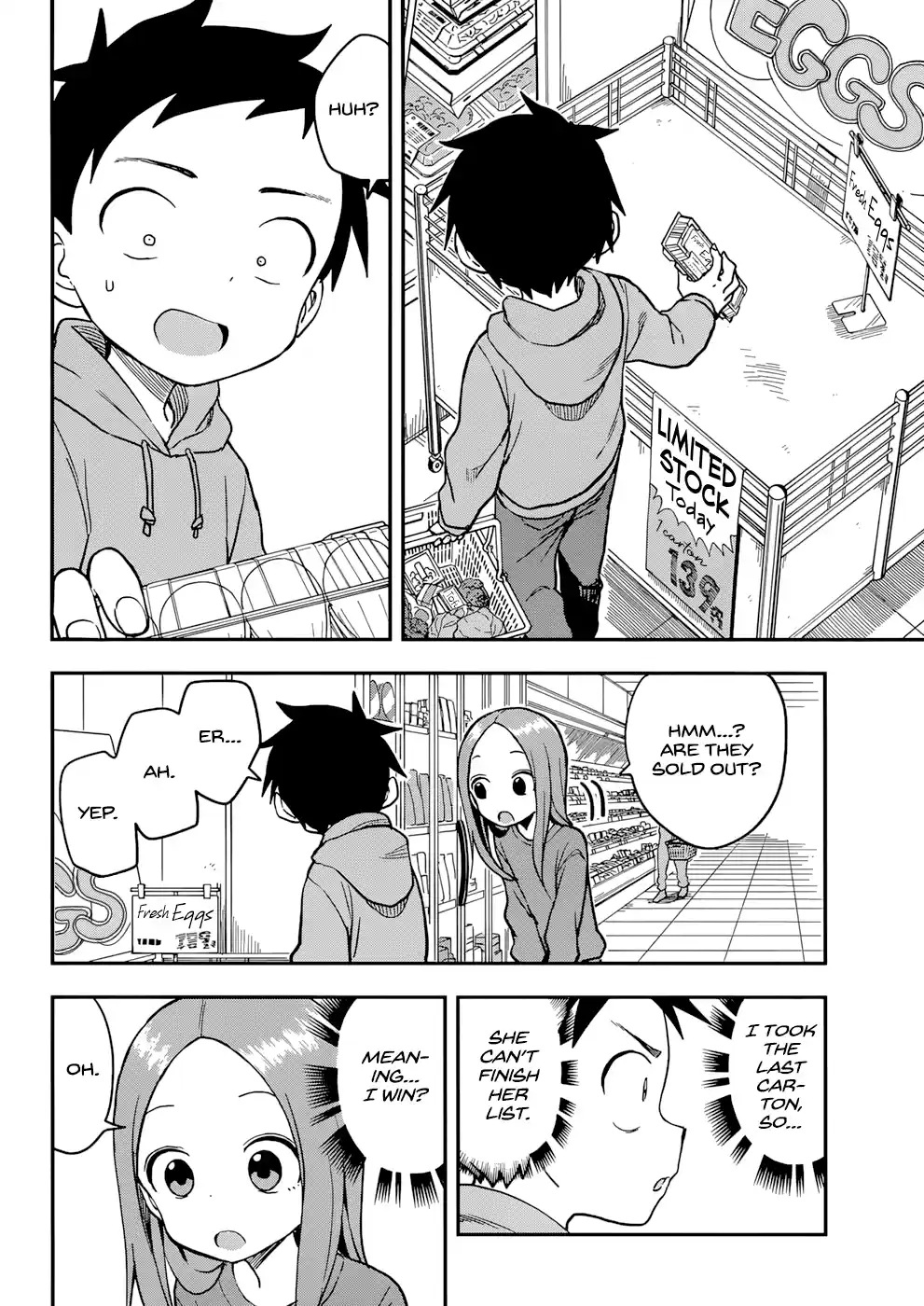 Karakai Jouzu No Takagi-San Chapter 153