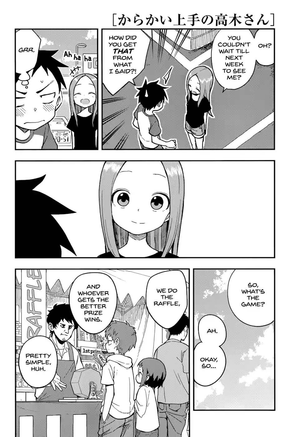 Karakai Jouzu No Takagi-San Chapter 155