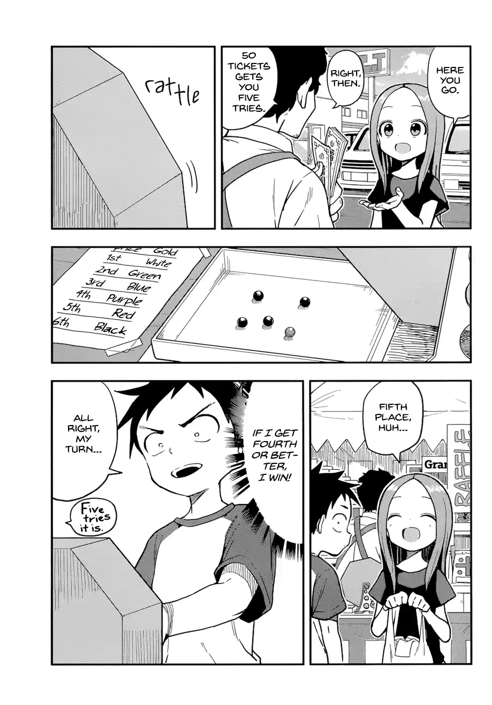 Karakai Jouzu No Takagi-San Chapter 155