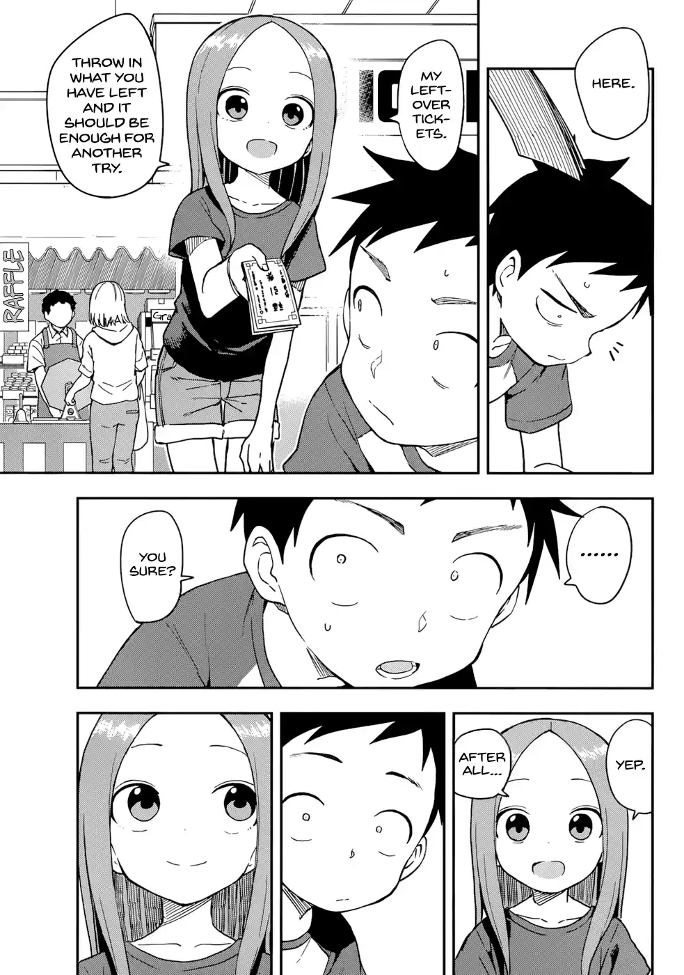 Karakai Jouzu No Takagi-San Chapter 155