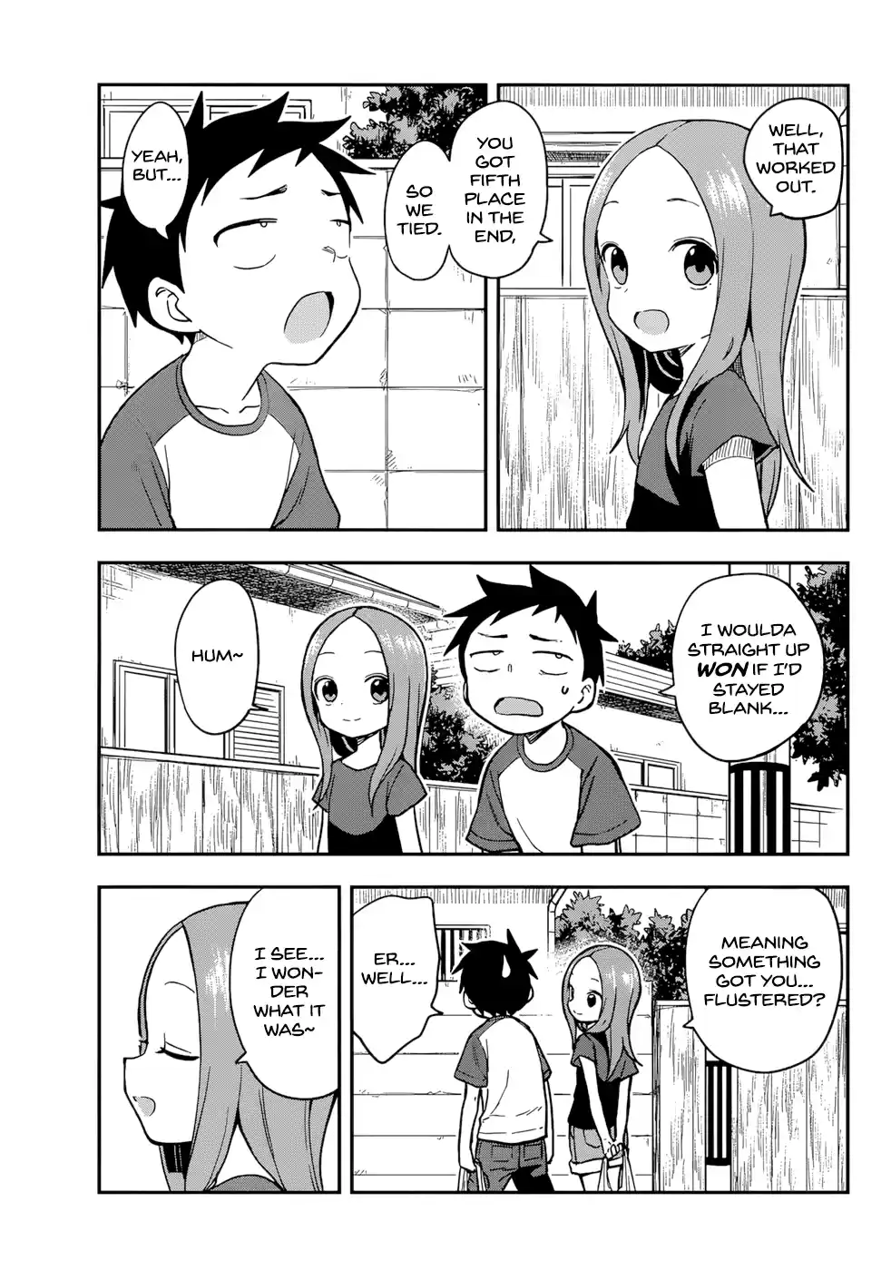 Karakai Jouzu No Takagi-San Chapter 155