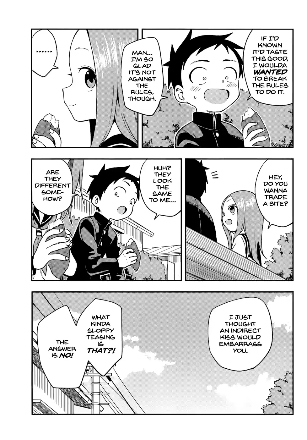 Karakai Jouzu No Takagi-San Chapter 156
