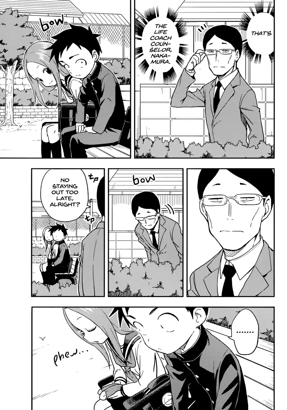 Karakai Jouzu No Takagi-San Chapter 156