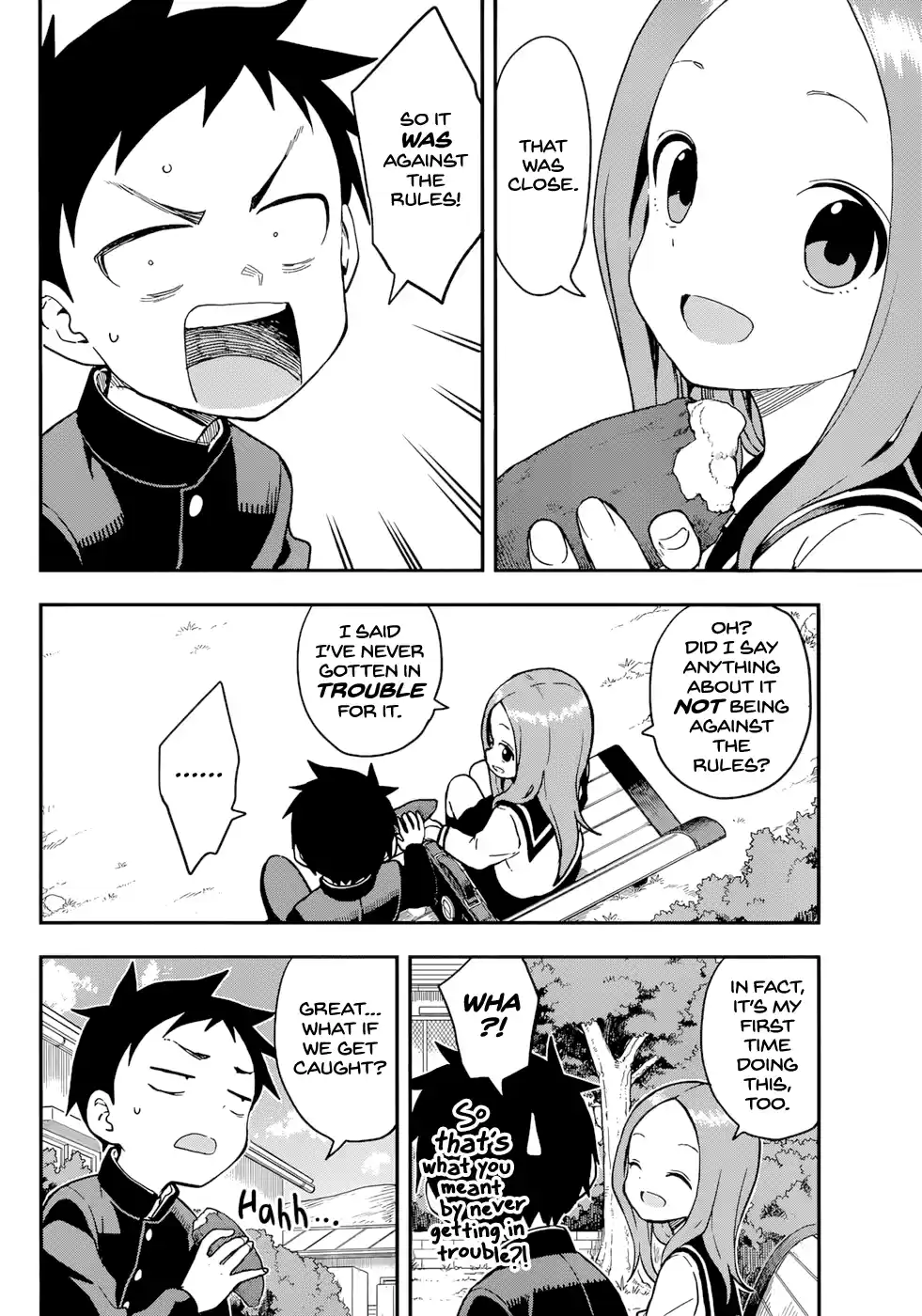Karakai Jouzu No Takagi-San Chapter 156