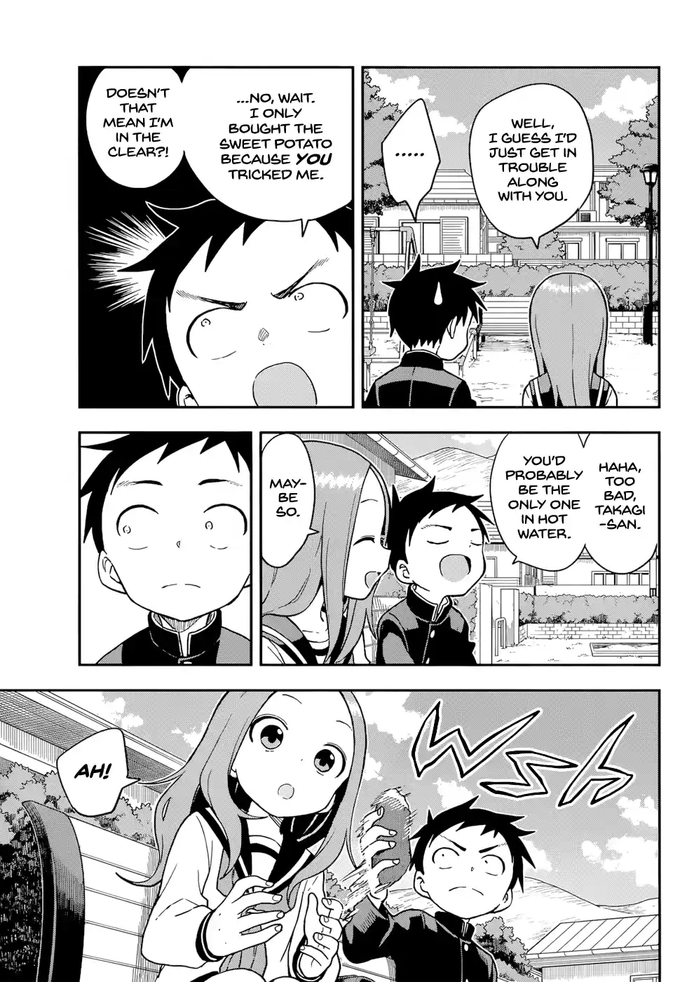 Karakai Jouzu No Takagi-San Chapter 156