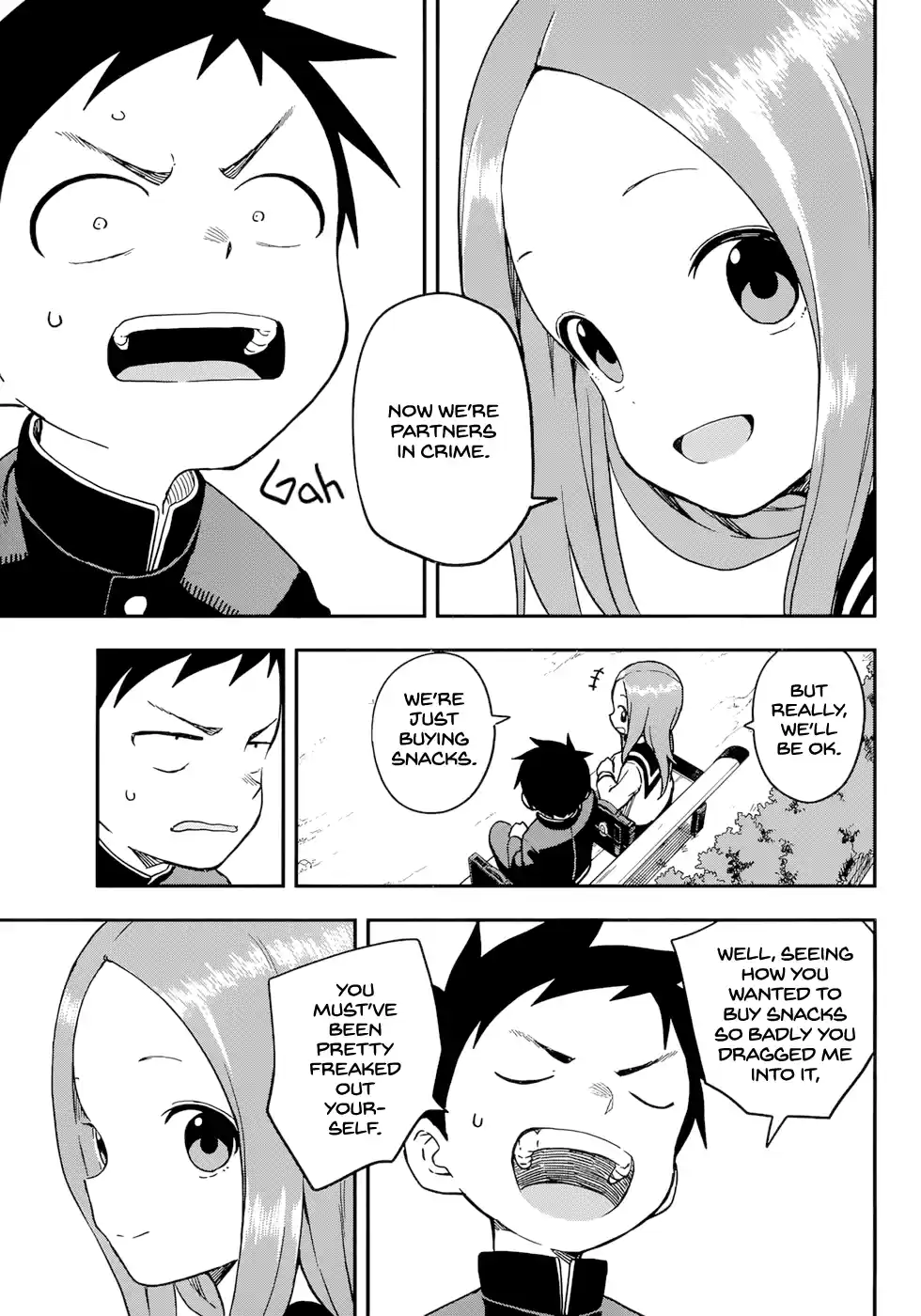 Karakai Jouzu No Takagi-San Chapter 156
