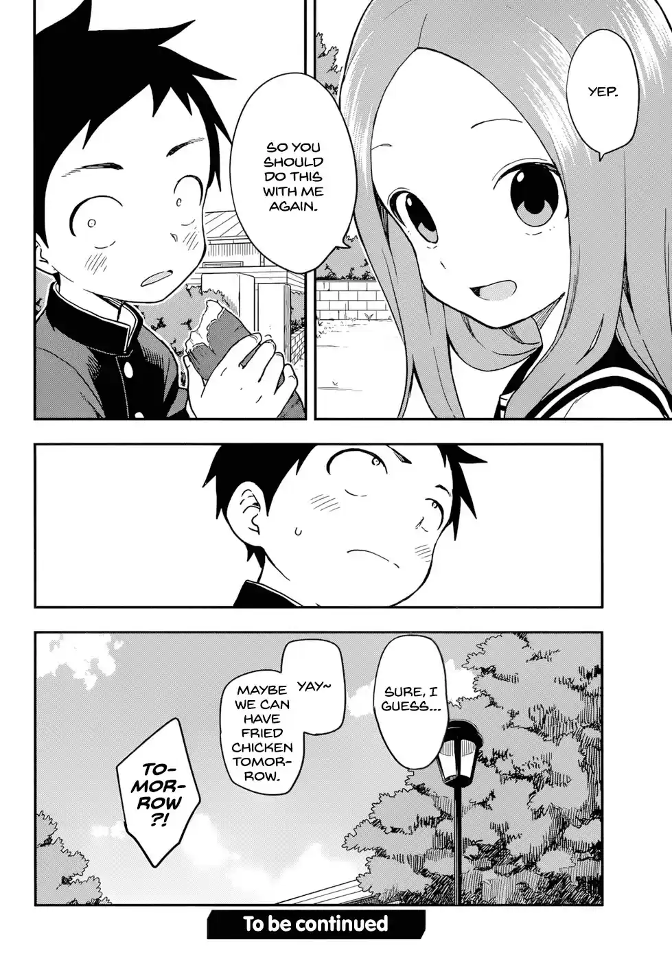 Karakai Jouzu No Takagi-San Chapter 156