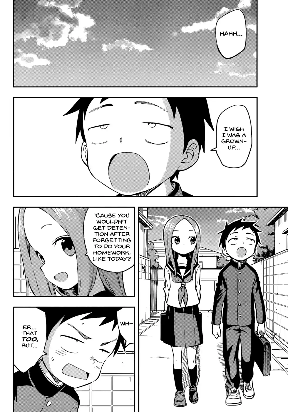 Karakai Jouzu No Takagi-San Chapter 157