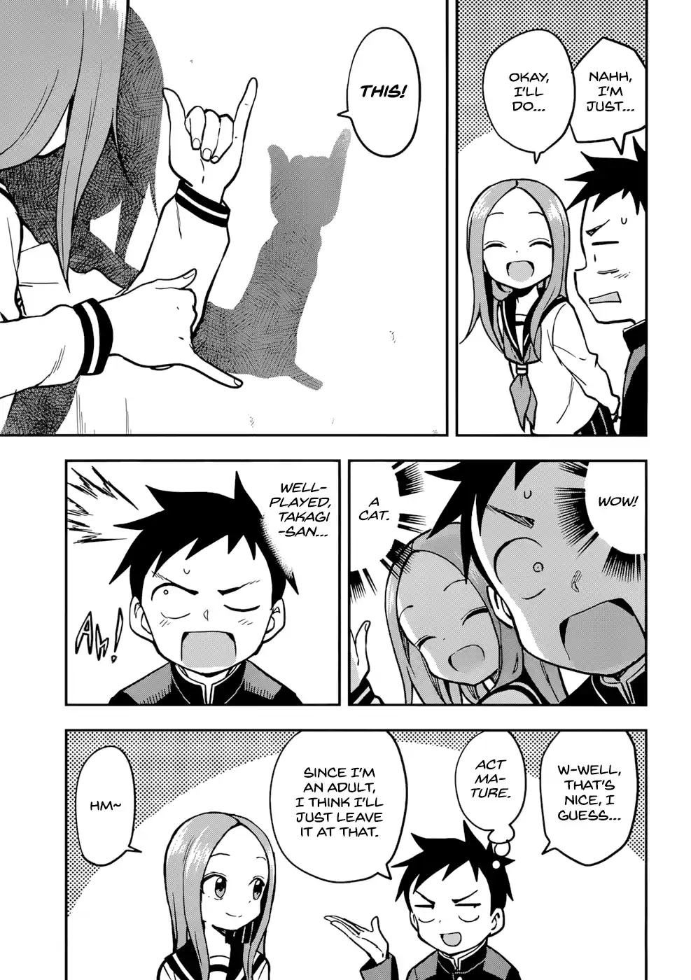 Karakai Jouzu No Takagi-San Chapter 157