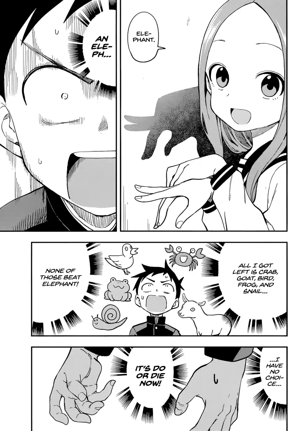 Karakai Jouzu No Takagi-San Chapter 157